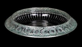 * Lalique, France, Early 20th Century, Marguerites Bowl