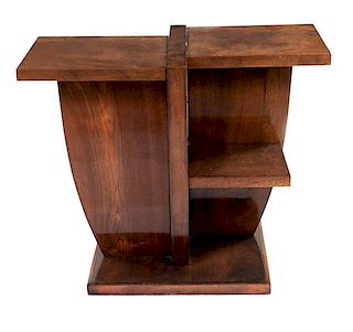 * Art Deco, France, Early 20th Century, Two-Tiered Side Table