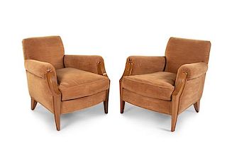 Art Deco Style, 20th Century, Pair of Lounge Chairs