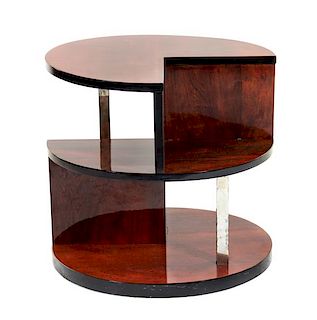 Art Deco, France, Early 20th Century, Two-Tiered Side Table