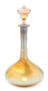 * Tiffany Studios, American, Early 20th Century, Decanter with Stopper