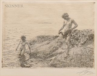 Anders Zorn (Swedish, 1860-1920)  Seaward Skerries