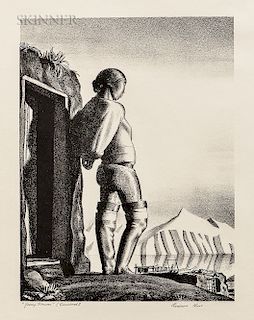 Rockwell Kent (American, 1882-1971)  Young Greenland Woman