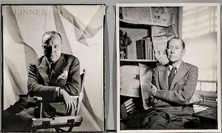 George Platt Lynes (American, 1907-1955)  Eight Portraits of Authors and Critics