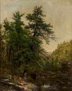 Asher Brown Durand (American, 1796-1886)  Forest Brook