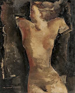 Rodolphe-Théophile Bosshard (Swiss, 1889-1960)  Nude Woman