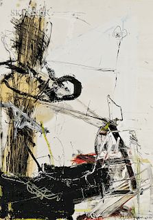American School, 20th Century  Gestural Abstract