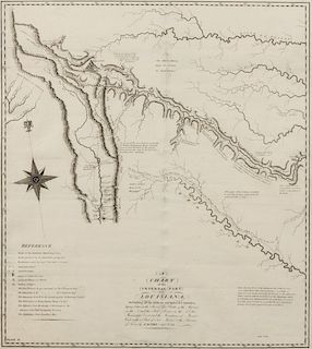 PIKE, Zebulon Montgomery, Major (1779-1813). A Chart of the Internal Part of Louisiana, Including All the Hitherto Unexplored Countries... [Philadelph