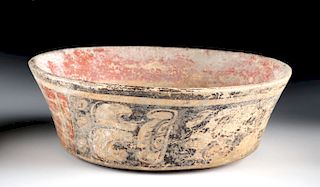 Maya Peten Polychrome Bowl