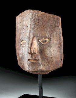 Chancay / Huari Wood Mummy Mask