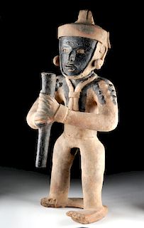 Large Fine Veracruz Pottery Warrior