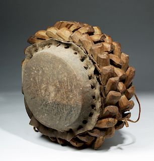 Early 20th C.  Indonesian Sumba Wooden Drum