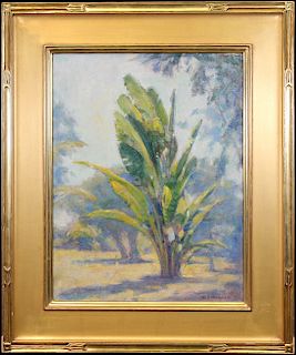 William Chadwick  (1879 - 1962) Florida Palm Tree