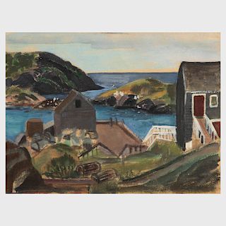 Martha Levy: Rockport;  Harbor View; and  Rocky Shore