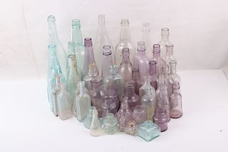 Collection of Vintage 1920's Depression Glass