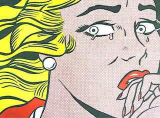 Roy Lichtenstein (AMERICAN, 1923–1997) Crying Girl
