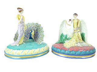 (2) Two Royal Doulton Myths & Maidens