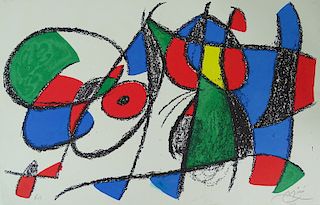 Joan Miro, Booklet Print, Signed