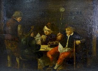 Artist Unknown, Possibly German Oil Painting