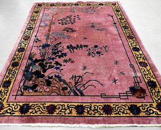 Chinese Art Deco Room Size Rug Carpet