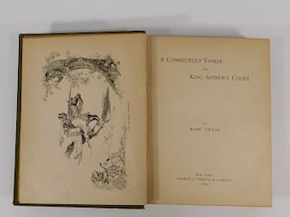 Mark Twain Yankee King Arthur's Court 1st Edition
