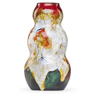 NOKE; NIXON; ROYAL DOULTON Rare Chang vase