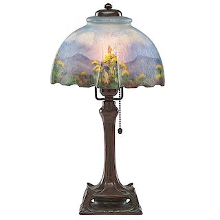 HANDEL Goldenrod boudoir lamp