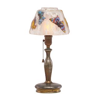 PAIRPOINT Puffy boudoir lamp