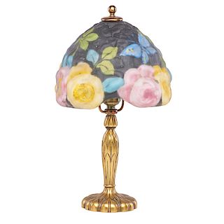 PAIRPOINT Puffy boudoir lamp