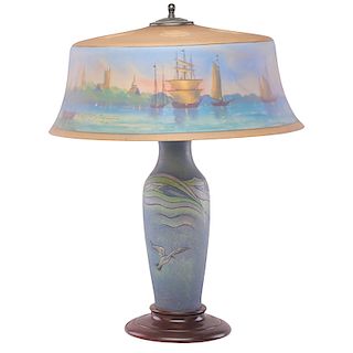 PAIRPOINT Large New Bedford table lamp