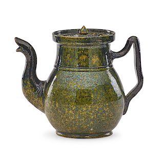 GEORGE OHR Two-sided teapot
