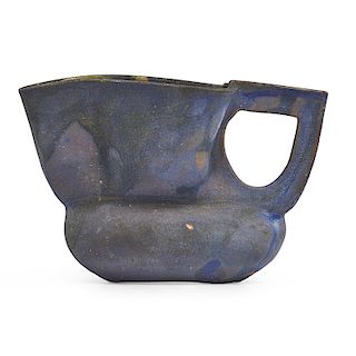 GEORGE OHR Pitcher with cut-out handle