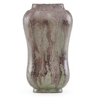 W. J. WALLEY Vase with drip glaze