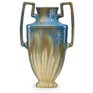 FULPER Large two-handled urn