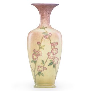 K. SHIRAYAMADANI; ROOKWOOD Tall vase