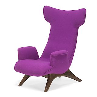 VLADIMIR KAGAN Wing lounge chair