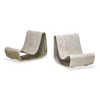 WILLY GUHL Pair of lounge chairs