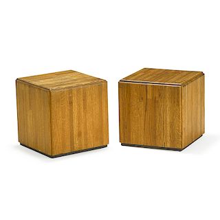LOU HODGES Pair of side tables