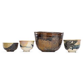 TOSHIKO TAKAEZU Four bowls