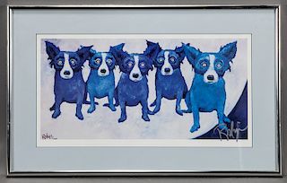George Rodrigue "Home on the Moon" color