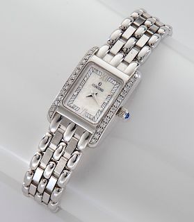 Concord LaScala 18K gold and diamond wristwatch