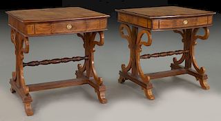 Pr. Art Nouveau style tables,