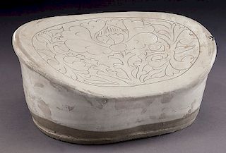 Chinese Song Dynasty Cizhou ware pillow,