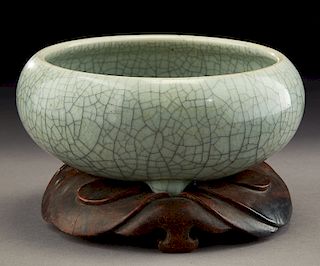 Chinese Qing Ge style celadon porcelain