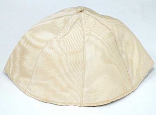 Extremely Rare Pope Paul VI Skullcap with LOA
