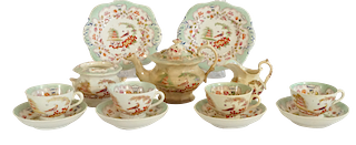 Miniature Ceramic Tea Set 