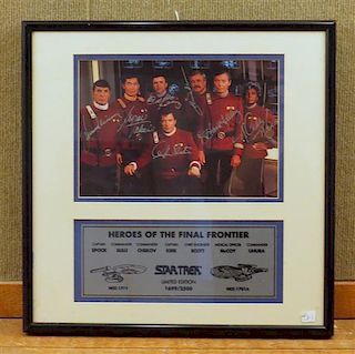 Star Trek Original Cast Photograph Signed