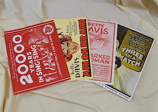 Vintage British Film Programs 