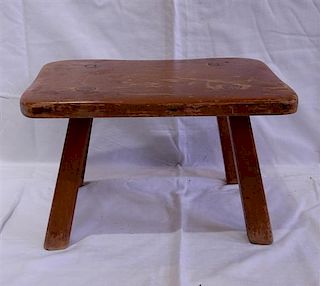 Cushman Colonial Creation Vintage Wooden Stool