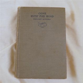 Gone with the Wind by Margaret Mitchell, First Edition 